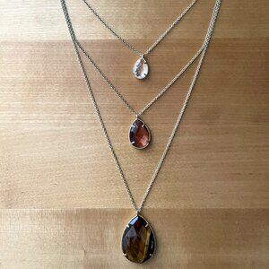 Chloe + Isabel - Minaret Three-Row Convertible Necklace